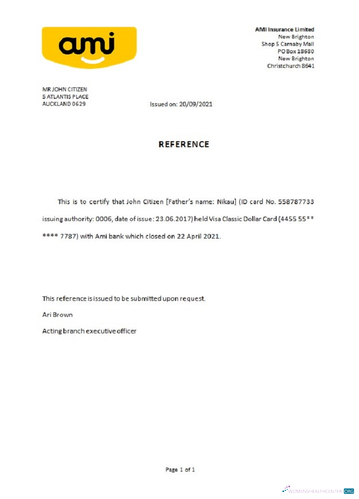 Download New Zealand Ami bank closure reference Photoshop template